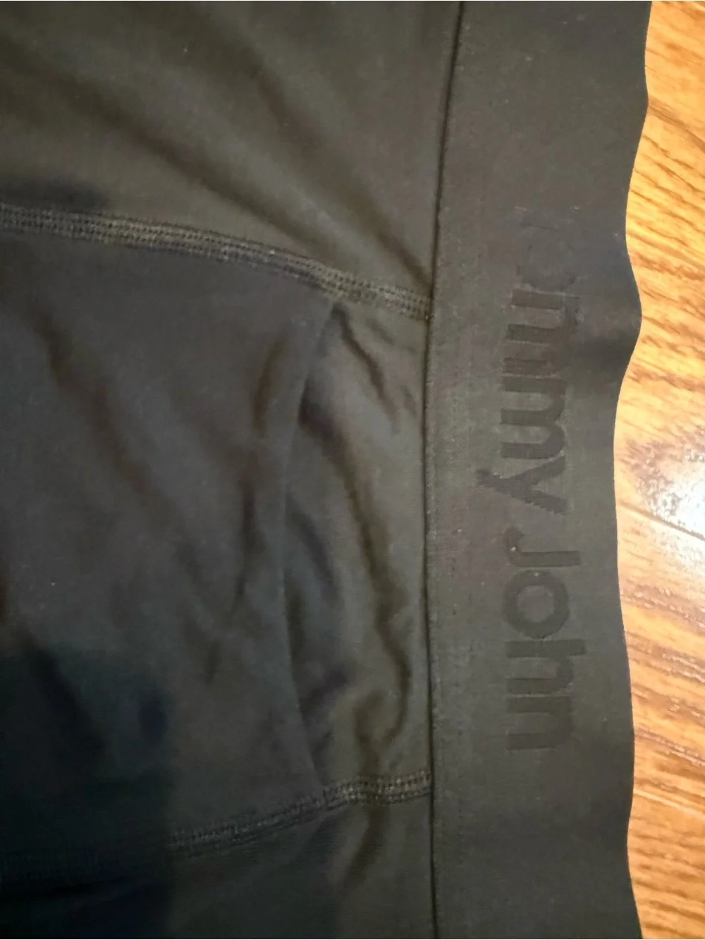 Tommy John Black Boxer Briefs with Supportive Pouch- XL Second Skin NWT
